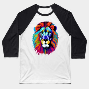 Technicolor Lion Baseball T-Shirt